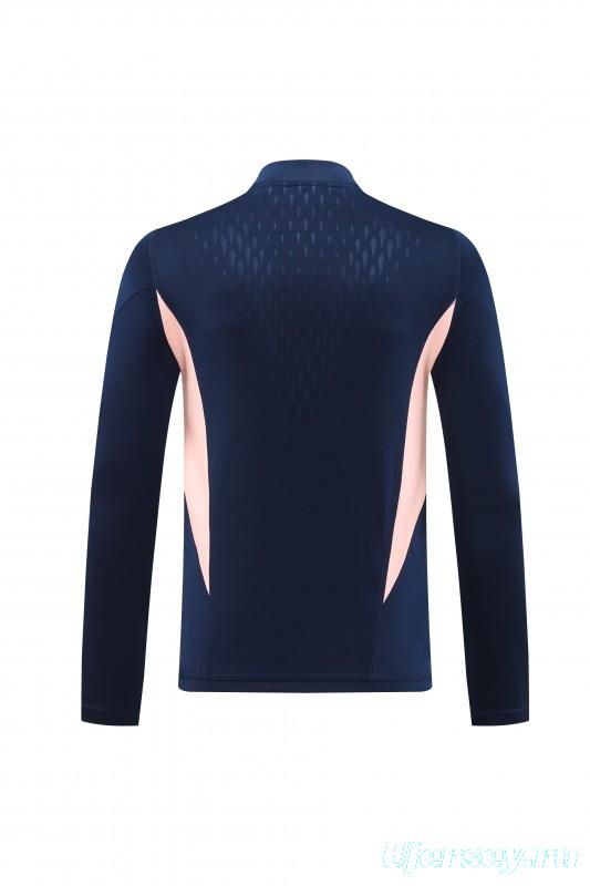 25/26 Ajax Navy Half Zipper Jacket+Long Pants