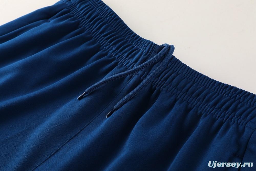 2025 Brazil Lake Green Short Sleeve+Soccer Shorts