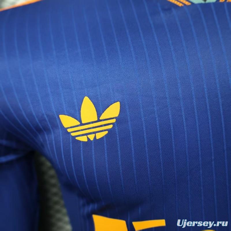 Player Version 25/26 Newcastle United Third Blue Long Sleeve Jersey