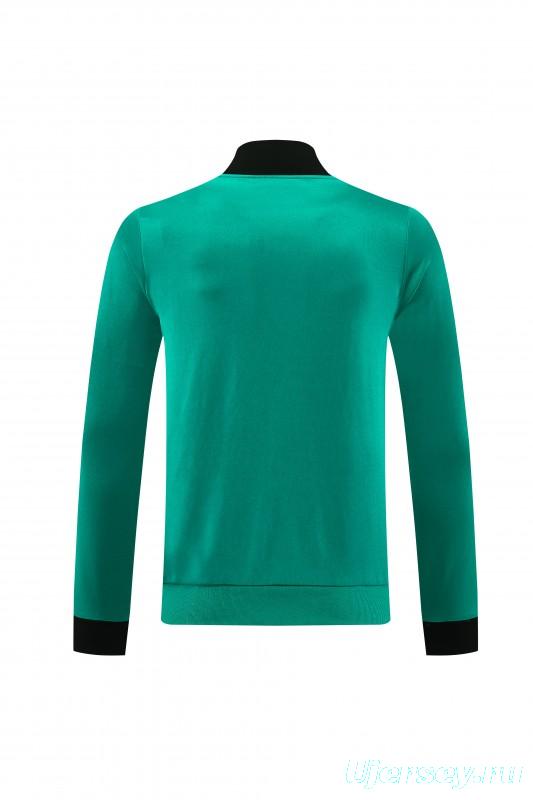 25/26 Liverpool Green Full Zipper Jacket +Long Pants
