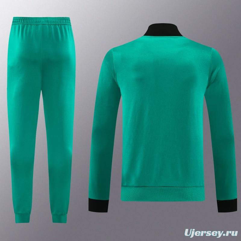 25/26 Liverpool Green Full Zipper Jacket +Long Pants