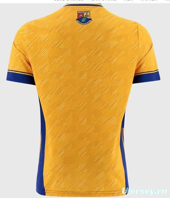 2026 Longford Gold with Blue Trim Jersey