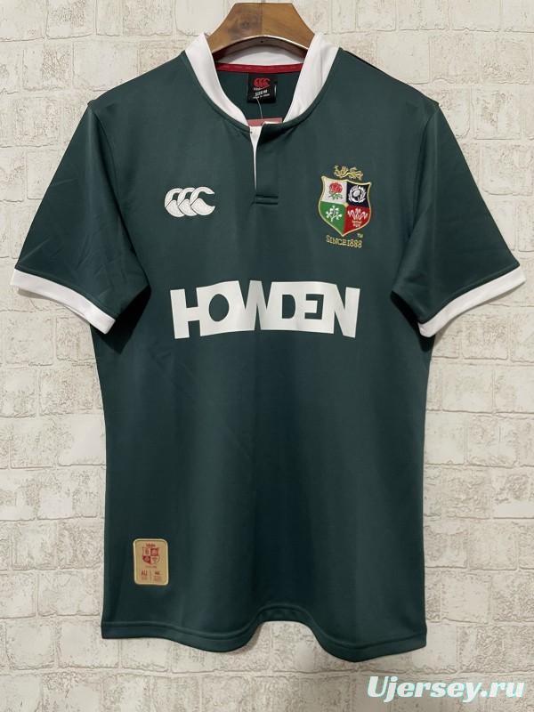 2025 British & Irish Lions Dark Green with White Trim Jersey