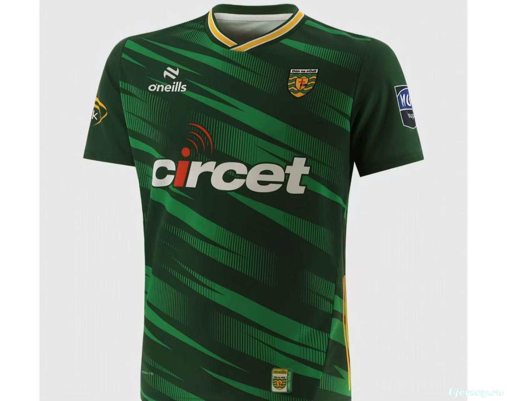 25/26 Donegal GAA Green with Gold Trim Jersey