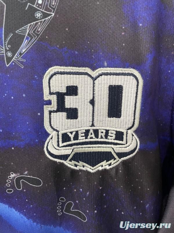 25/26 North Queensland Cowboys Navy with Indigenous Galaxy Design Jersey