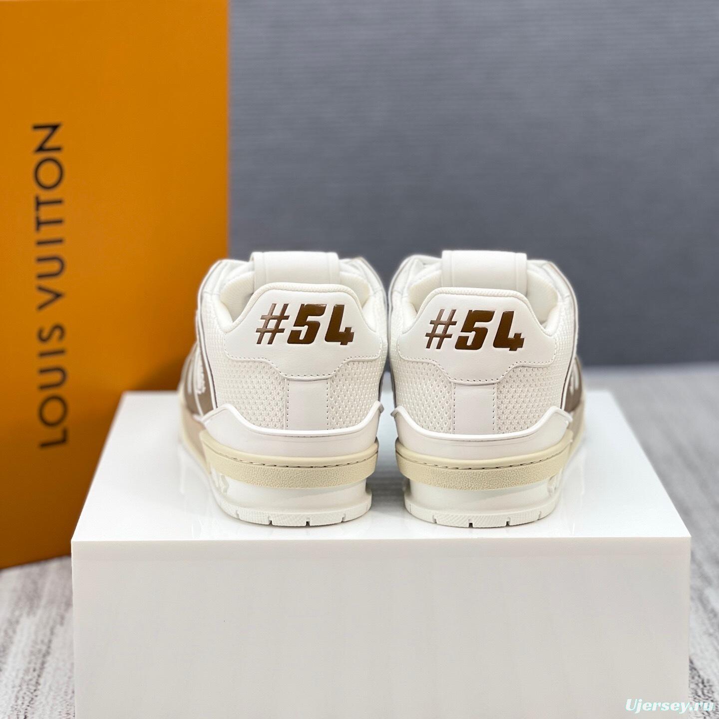 Louis Vuitton Trainer Sneaker Low Casual Sports Culture Versatile Basketball Shoes - LY00400