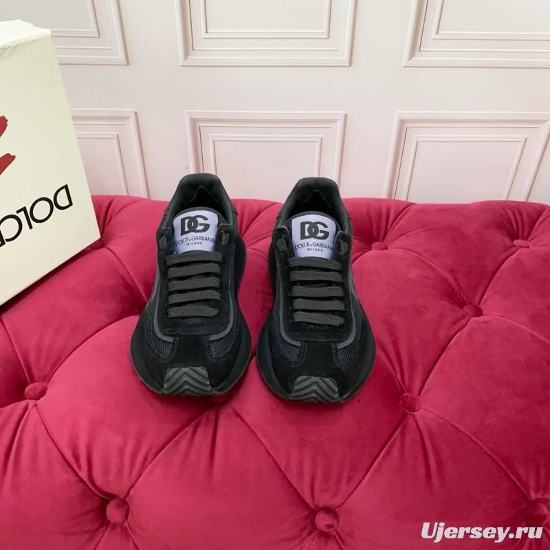 Dolce & Gabbana 2025/SS New Collection Luxury Embroidered Logo Sneakers - AS00300