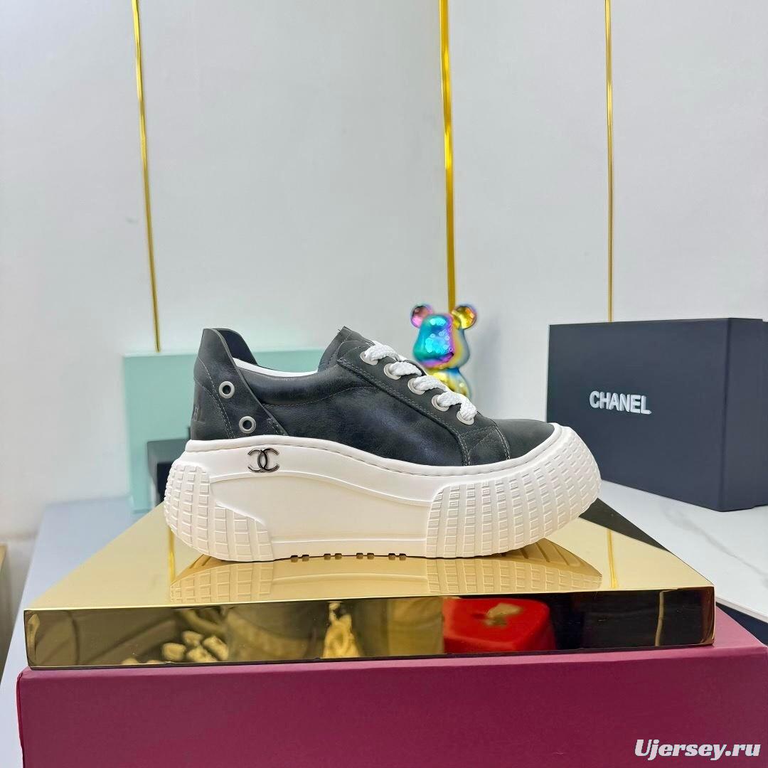 Chanel 2025 SS Panda Loafers Casual Sports Shoes - LY00330