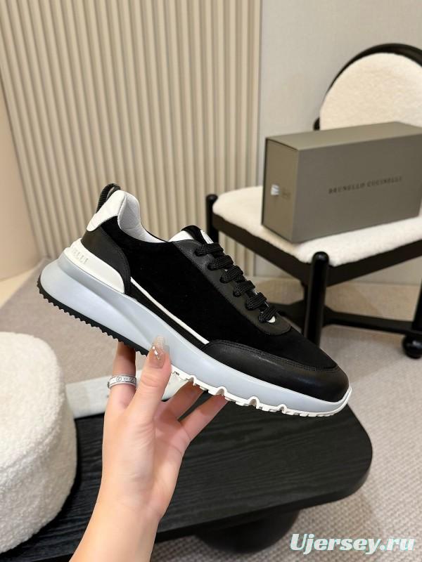 Brunello Cucinelli Casual Sneakers with Seasonal Colors and Leather Lining - KFY00320