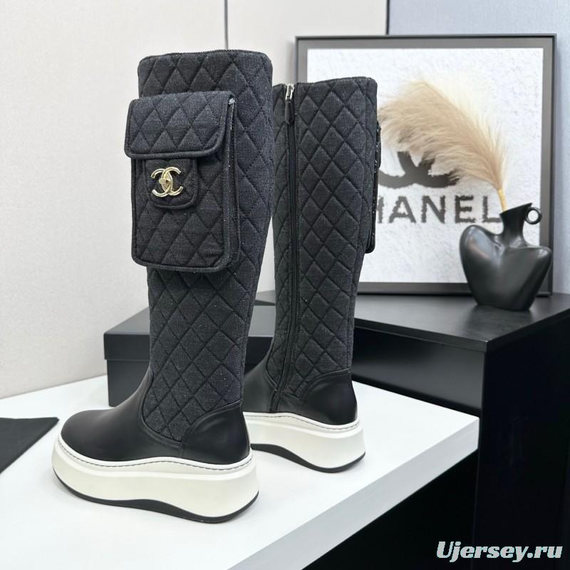 Chanel 2025/SS Short Boots Essential Autumn Winter Item - L Y00420