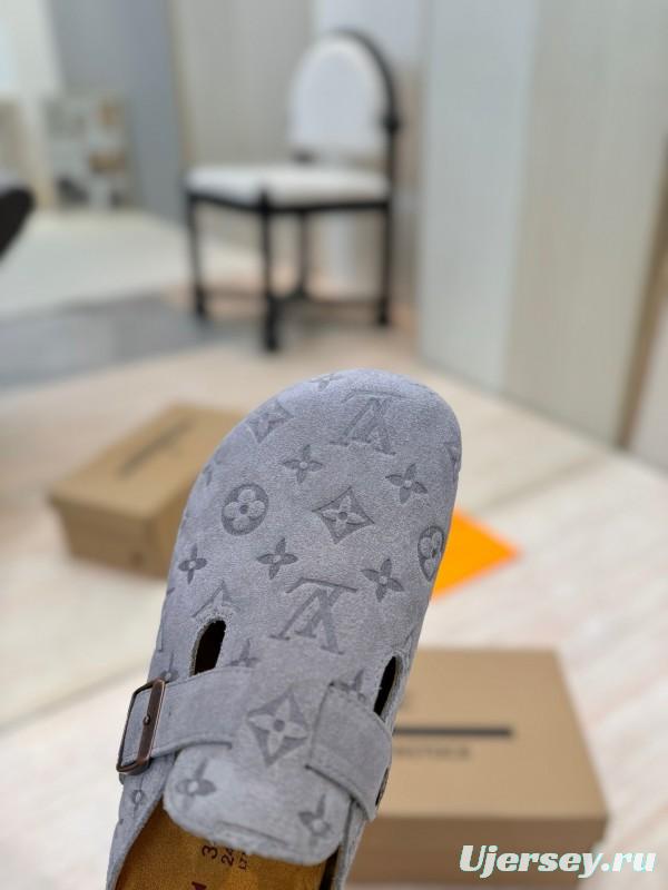 Louis Vuitton Louis Vuitton × BIRKENSTOCK Boston Soft Sole Mule Slippers - KFY00300