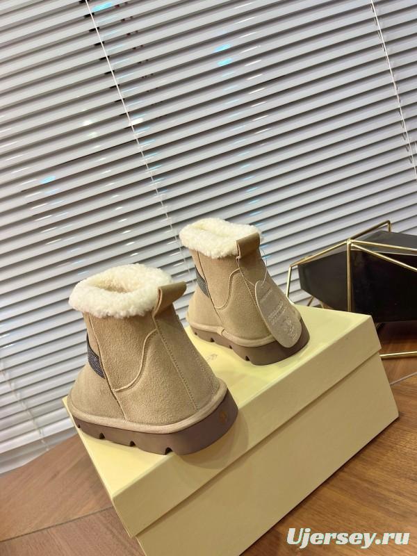 Brunello Cucinelli Winter New Snow Boots Sheepskin Buns Boots - AS00350