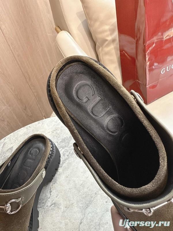 Gucci Women's Mule Shoes with Horsebit Detail - LY00300