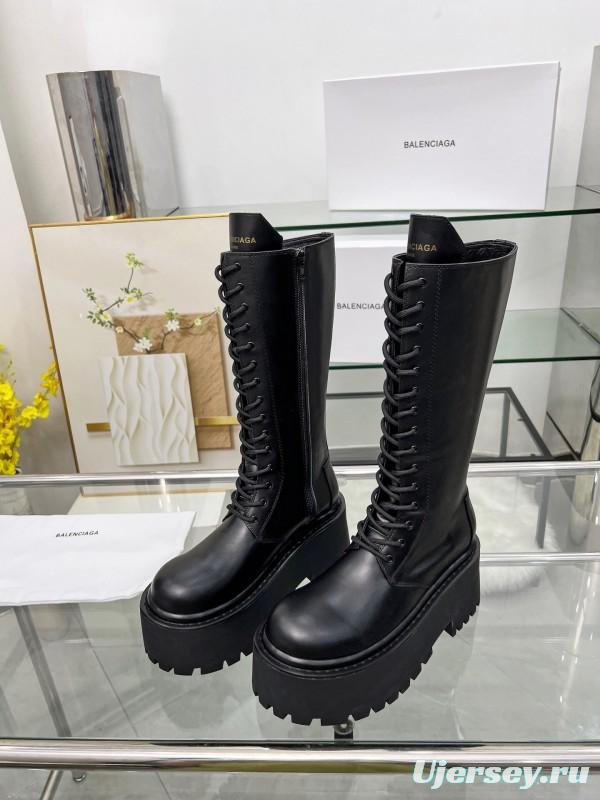 Balenciaga 2025/SS Thick Sole Ankle Boots Heavy Craftsmanship - LY00440