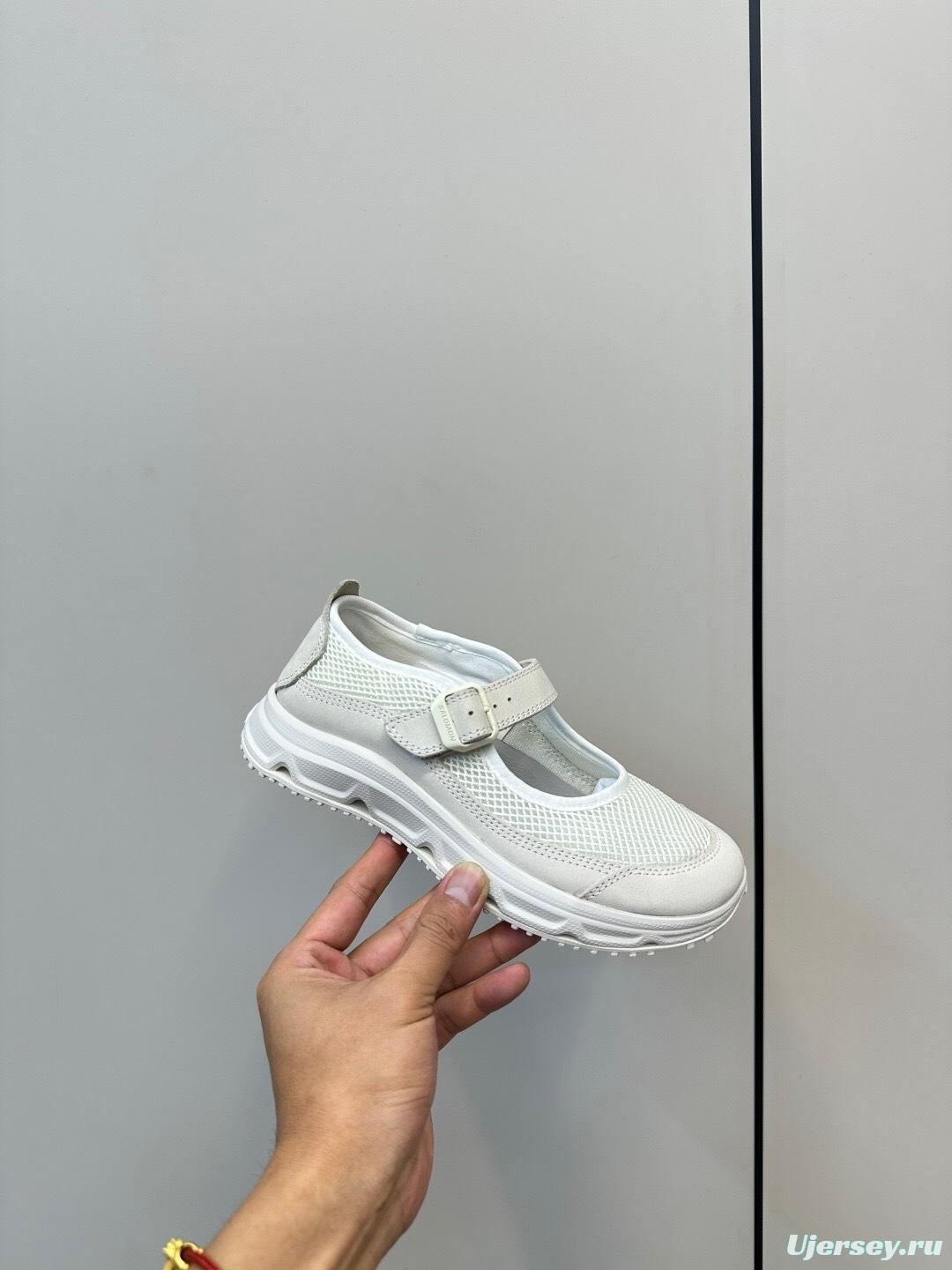 Salomon Mary Jane Platform Sneakers with Thick Sole - LY00280