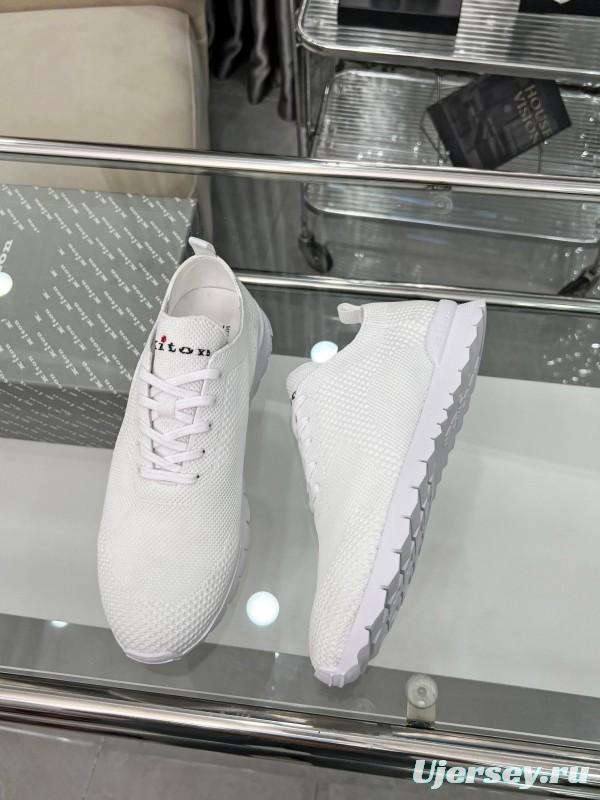 Kiton Four Seasons Classic Casual Knit Shoes - KFY00300