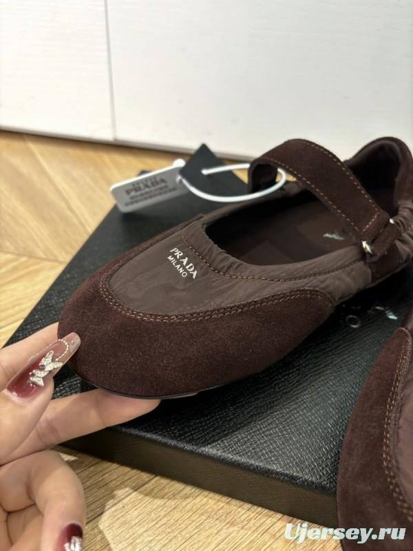 Prada 2025 SS Metal Toe Thin Sole Training Shoes Casual Footwear - LY00260