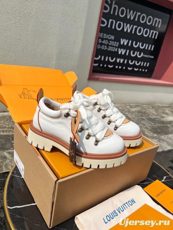 Louis Vuitton REMIX Lace-Up Derby Hiking Shoes - LY00340