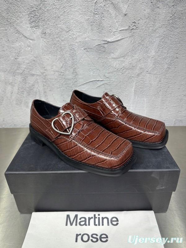 Adidas 2025 SS Square Toe Derby Shoes with Chain Buckle - KFY00420