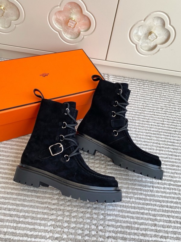 H Classic Boots 2025/SS Autumn Winter New Arrival Equestrian Style Timeless Design - LY00400