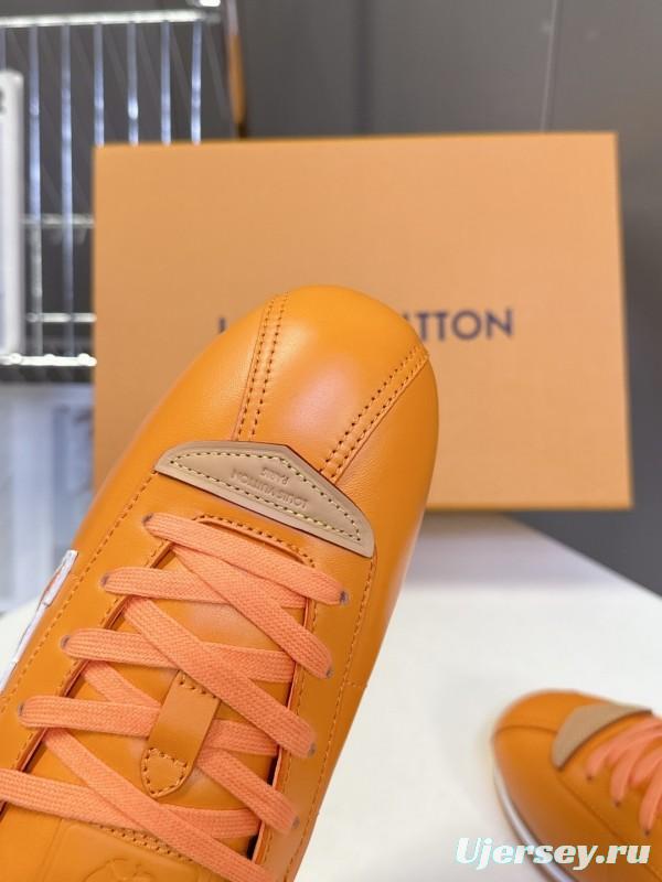 Louis Vuitton 2025 SS Pharrell Williams Collaboration Thick Sole Sneakers Retro Running Shoes - KFY00380/KFY00390