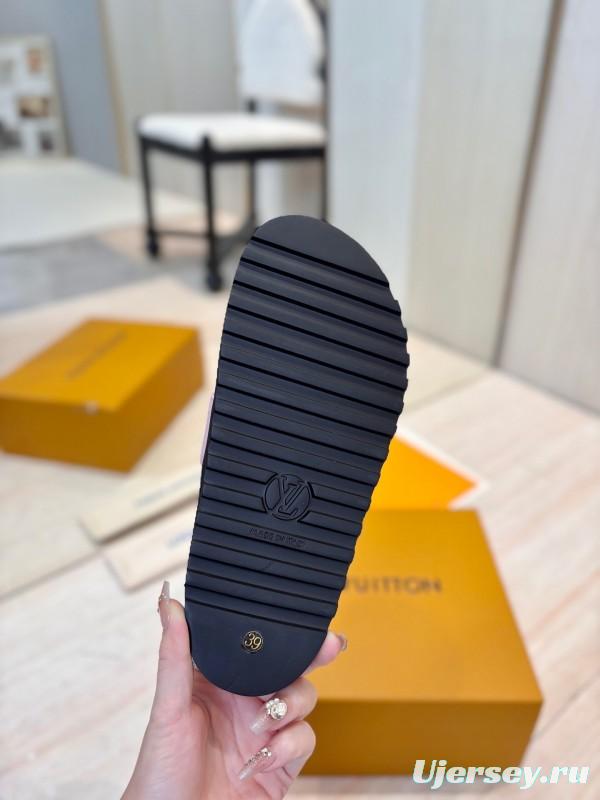 Louis Vuitton 2025 SS Monogram Sandals Couple Edition - KFY00280