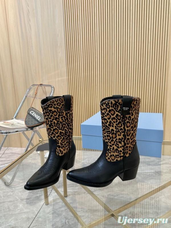 Prada Classic Pointed Toe Boots - LY00370/LY00440