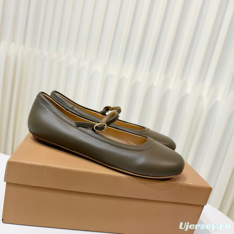 Gianvito Rossi Bohemian Style Flat Ballet Shoes 2025/SS