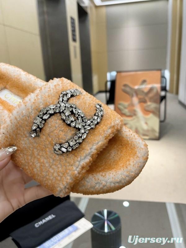 Chanel 2025 SS New Wool Slippers Soft Wool - LY00280