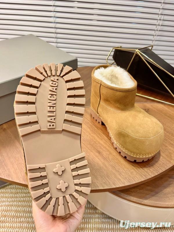 Balenciaga 2025 SS Oversized High-Heel Snow Boots - AS00500