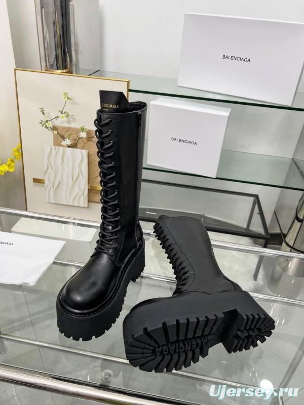Balenciaga 2025/SS Thick Sole Ankle Boots Heavy Craftsmanship - LY00440