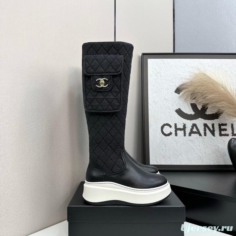 Chanel 2025/SS Short Boots Essential Autumn Winter Item - L Y00420