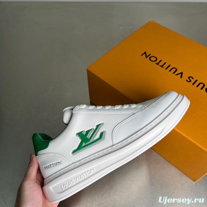 Lv Beverly Hills Low-Top Fashion Sneakers Men's Shoes - YC