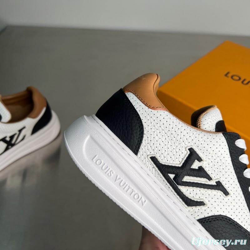 Lv Beverly Hills Low-Top Fashion Sneakers Men's Shoes - YC