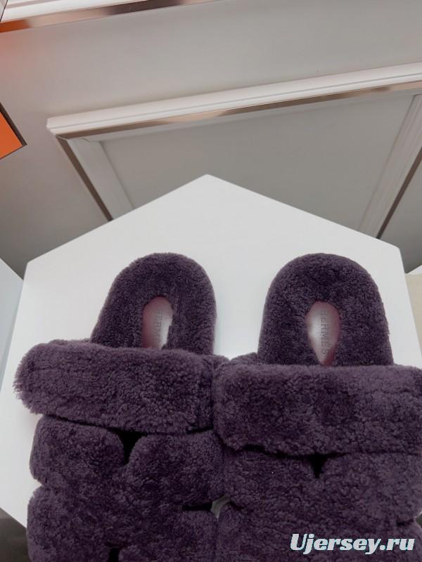 H ERLING Mao Slippers 2025 SS Collection Genuine Fur Comfort - LY00270