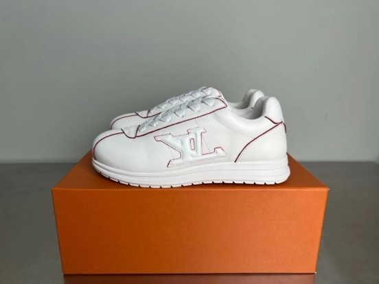 Louis Vuitton 2025 SS Pharell Williams Collaboration Runway Platform Casual Sneakers - YC