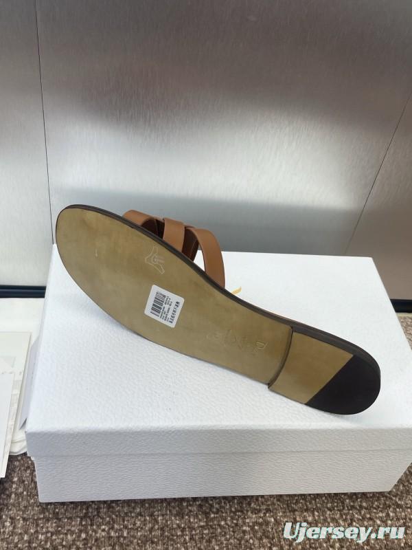 Dior D-Club Jelly Color Hollow Layered Cross Strap Women Sandals - KFY00280