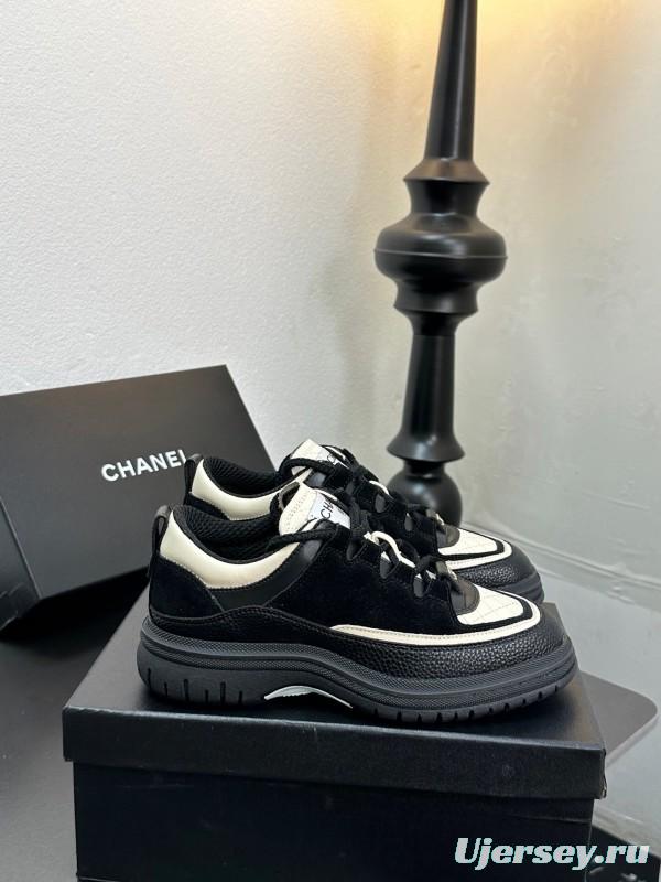 Chanel Spring-Summer 2025 Runway Thick Sole Sneakers - LY00320