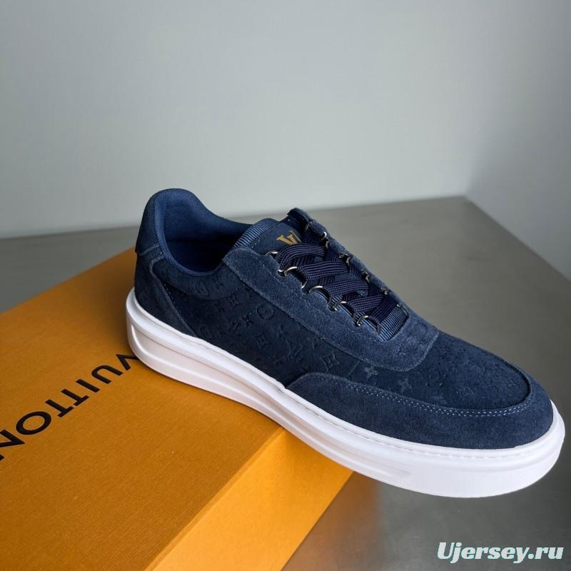 Louis Vuitton Beverly Hills Low-Top Fashion Sneakers - YC