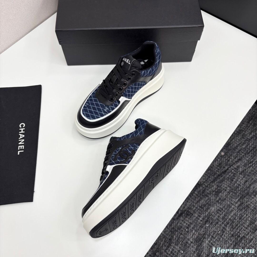 Chanel 2025 SS Panda Casual Sneakers - LY00340