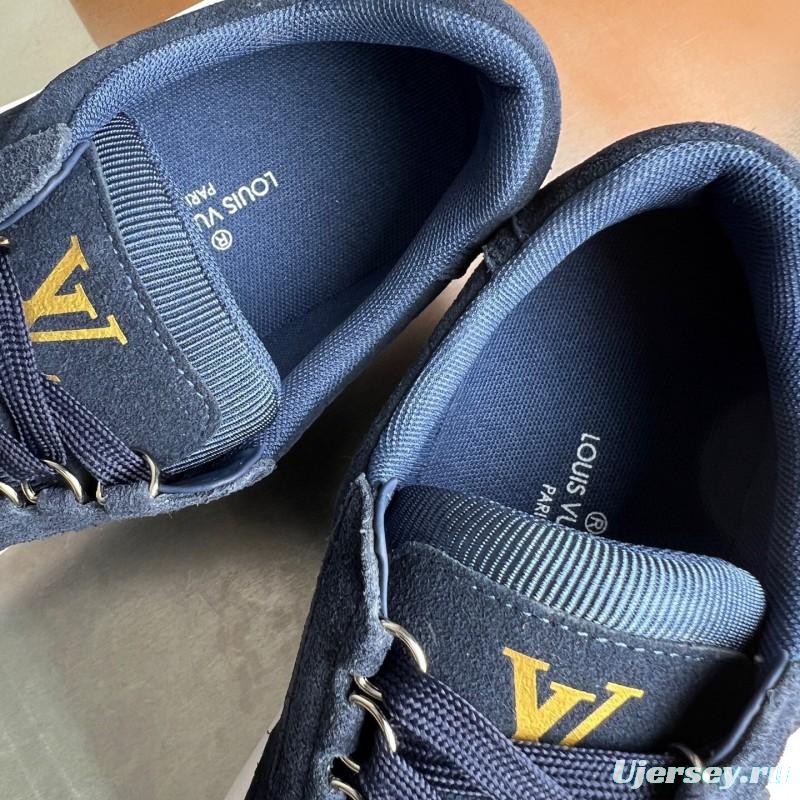 Louis Vuitton Beverly Hills Low-Top Fashion Sneakers - YC