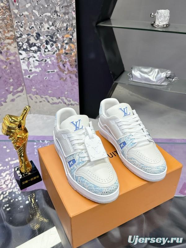 Louis Vuitton LV Trainer Maxi Sneakers Snake Print Series - AS00430