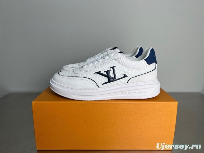 Lv Beverly Hills Low Top Fashion Sneakers Men's Shoes - YC