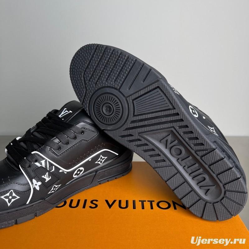 Louis Vuitton 2025 Spring Summer Replica Sneakers with Imported Calfskin and Signature Logo - YC