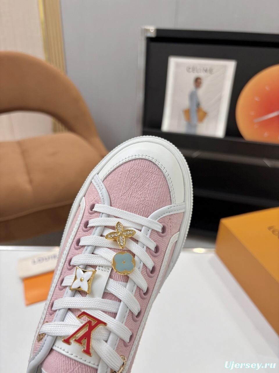 Louis Vuitton Lagoon Series Monogram Denim Sneakers - AS00300