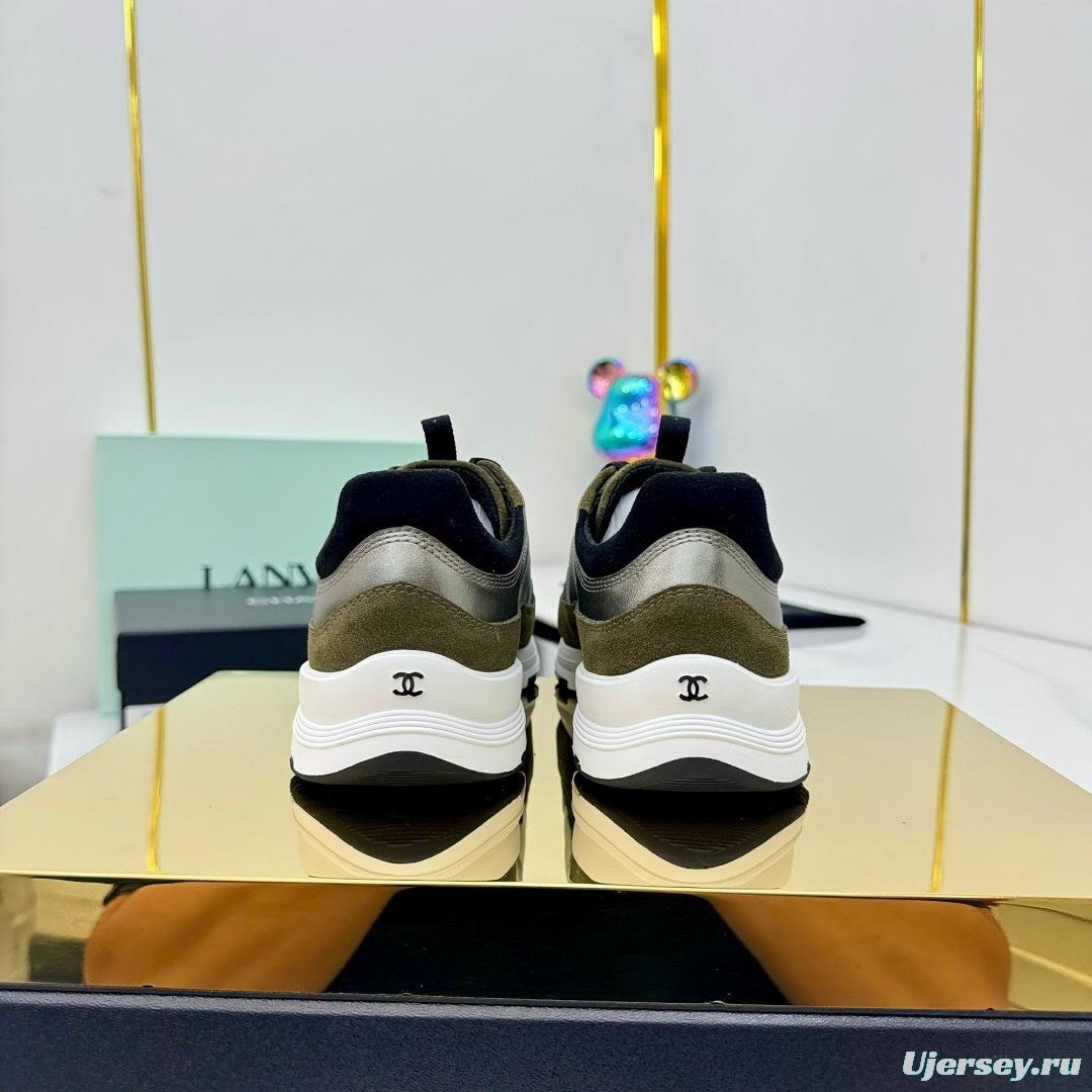 Chanel 2025 SS Chunky Sole Casual Sneakers - LY00310