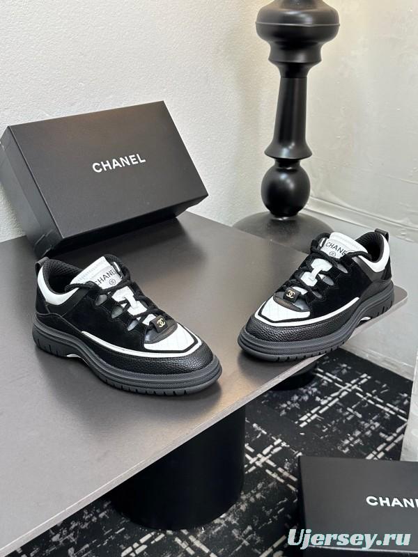 Chanel Spring/Summer 2025 Runway Thick Sole Sneakers - LY00320