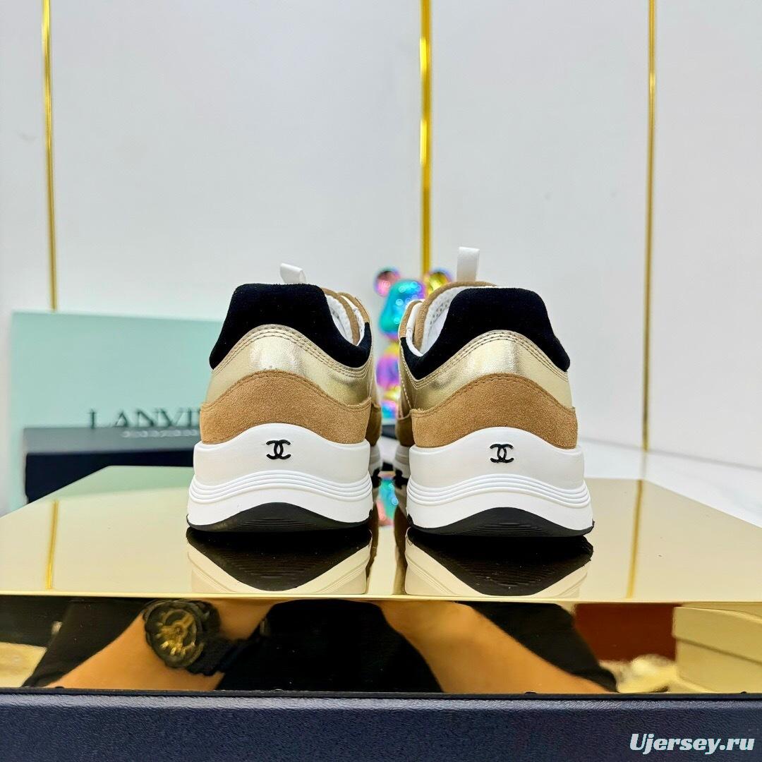 Chanel Spring/Summer 2025 Thick Sole Casual Sneakers - AS00310