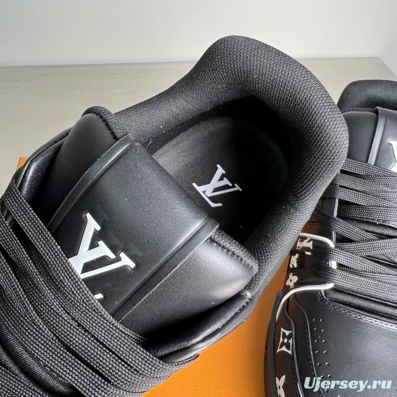 Louis Vuitton 2025 Spring Summer Replica Sneakers with Imported Calfskin and Signature Logo - YC