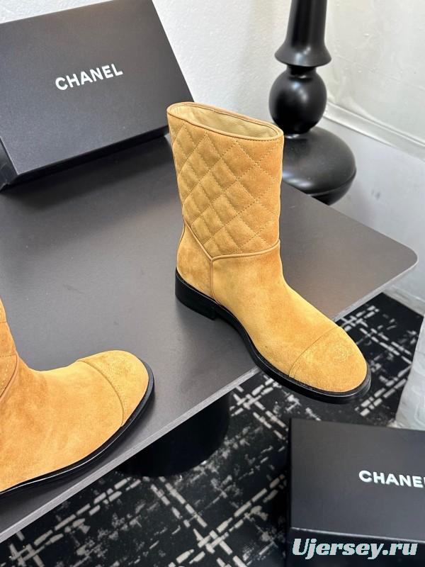 Chanel 2025 SS Short Boots Essential Fall Winter Item - LY00420